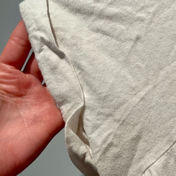 Ava & Viv Printed Tshirt Cream 2X - Picture 3 of 5